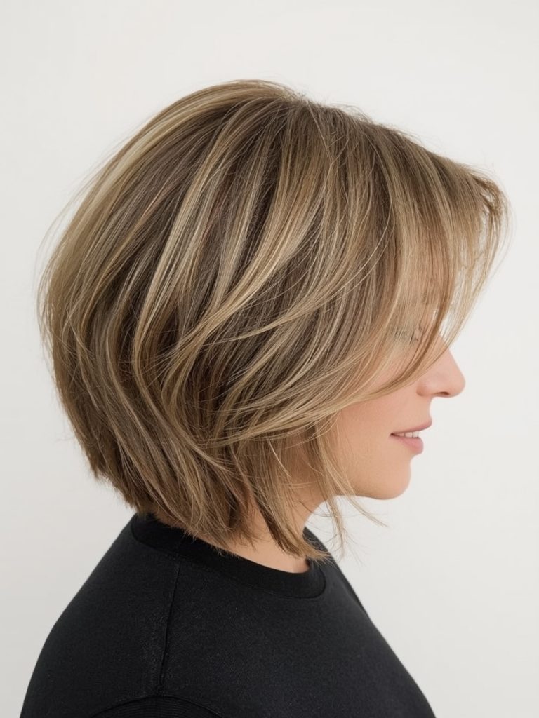 Hairstyles For Thin Fine Hair Over 60: The Textured Crop