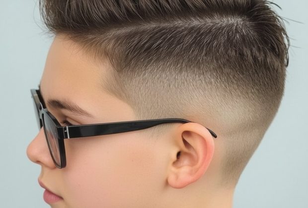 Boys Summer Haircut: The Caesar Cut