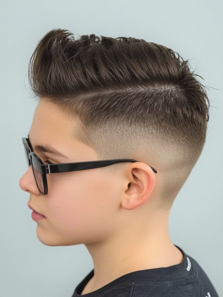 Boys Summer Haircut: The Caesar Cut