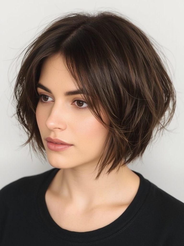 Shaggy Bob Haircuts For Thin Fine Hair