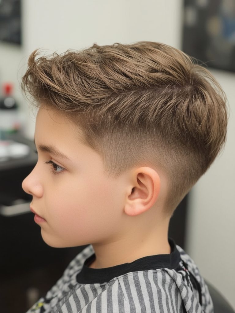 Boys Summer Haircut: The Shag