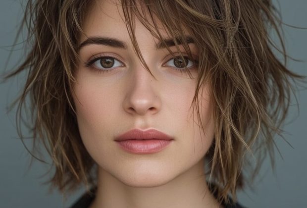 The Layered Lob for Thin Hair Older Women