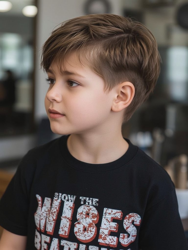 Boys Summer Haircut: The Layered Hair