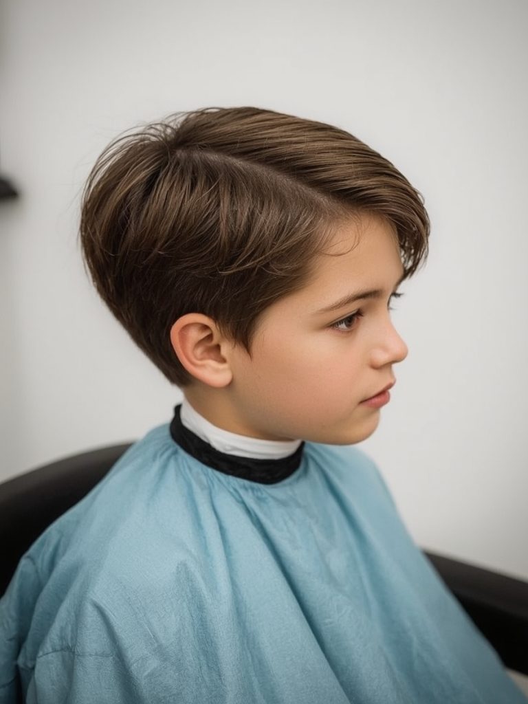 Boys Summer Haircut: The Comb Over Fade