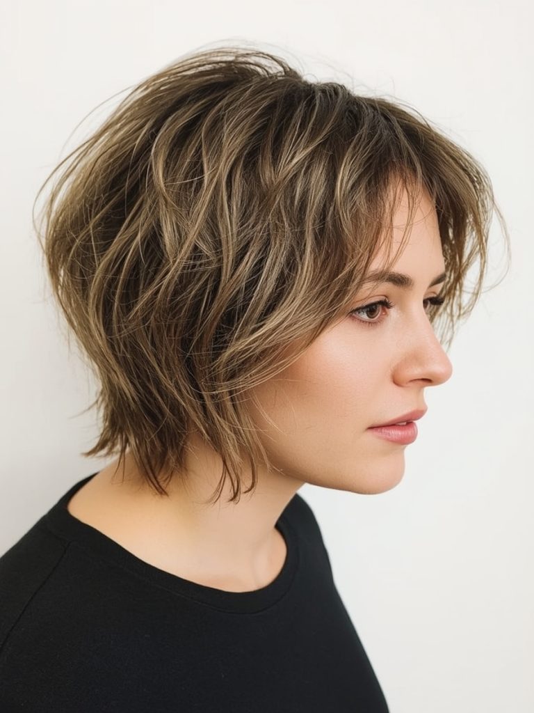 The Graduated Bob for Thin Hair Older Women