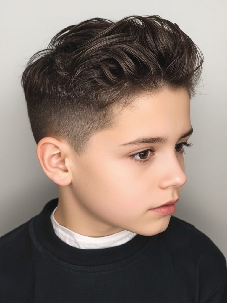 Boys Summer Haircut: The Textured Crop