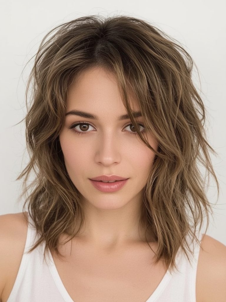 Hairstyles For Thin Fine Hair Over 60: The Softly Layered Lob