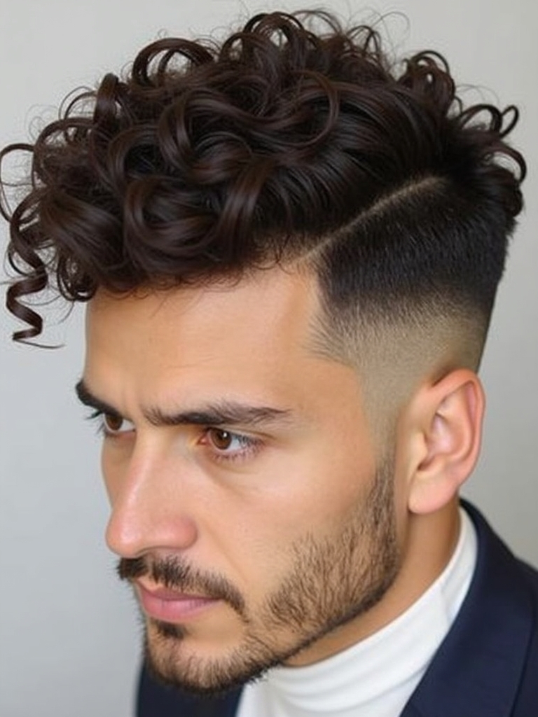 Curly Hairstyles for Guys: The Two-Strand Twists