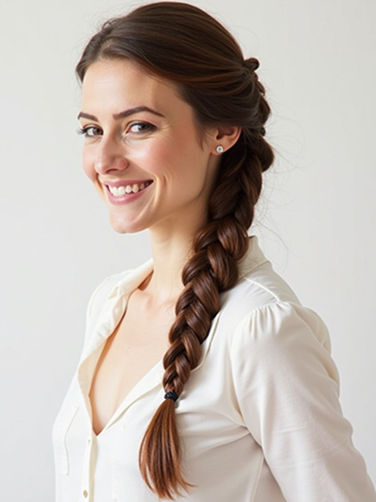 Cute Easy Hairstyles: Fishtail Braid