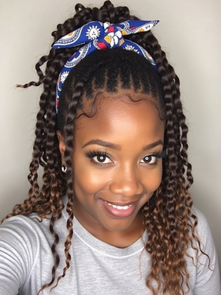 Cute Easy Hairstyles: Textured Top Knot