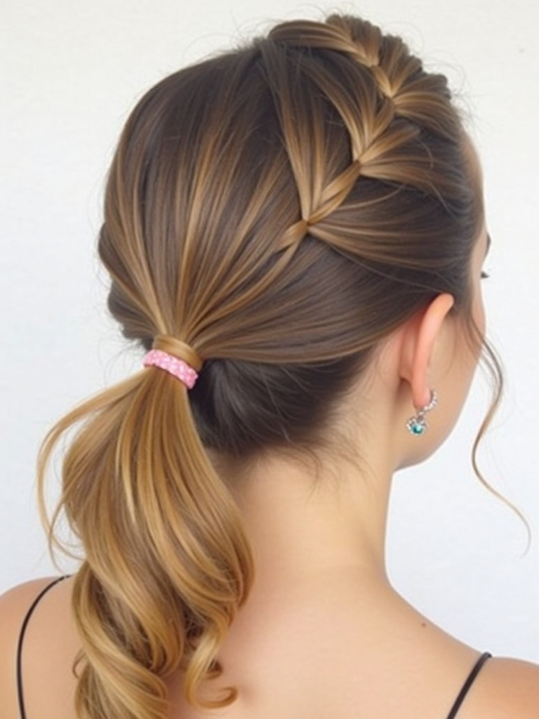 Cute Easy Hairstyles: French Braid Pigtails