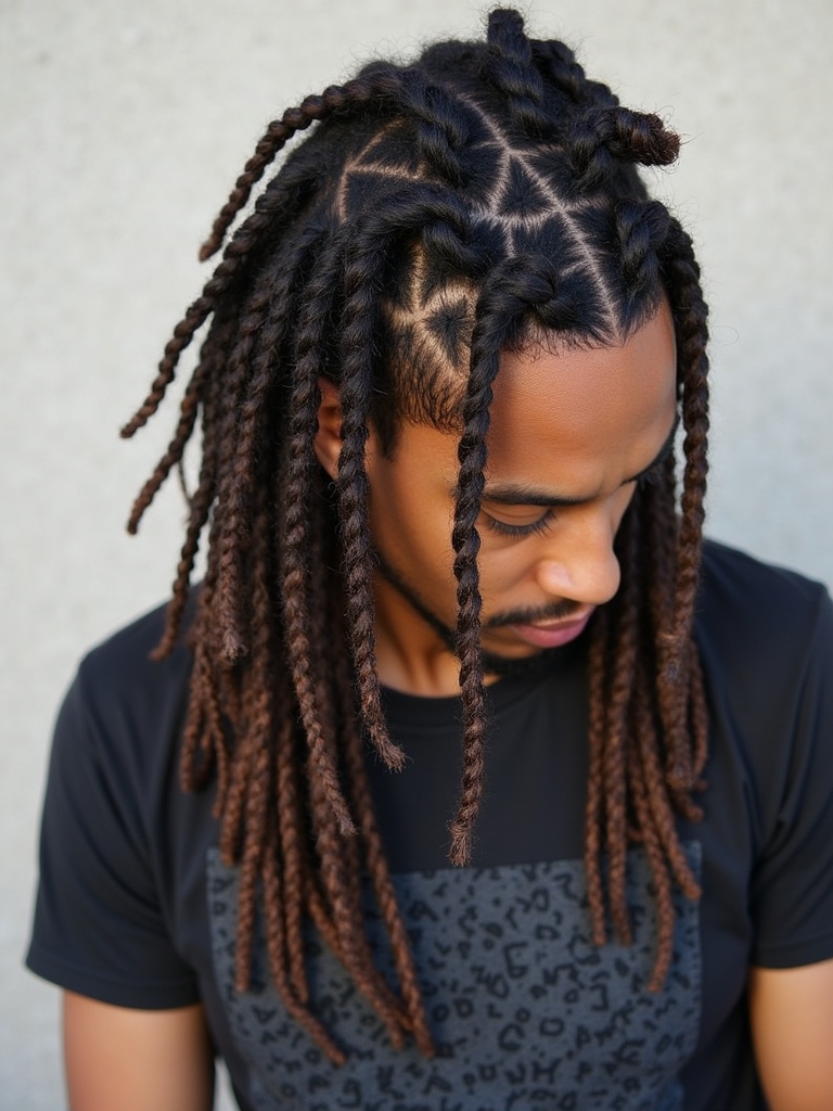 Curly Hairstyles for Guys: The Sponge Twists