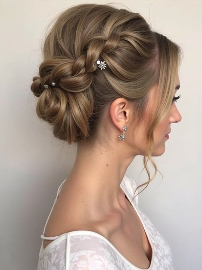 Hairstyles For Thin Fine Hair Over 60: Asymmetrical Bob with Subtle Highlights