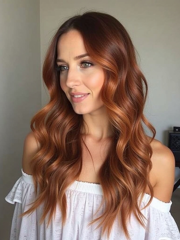40 Edgy Hair Color Ideas Copper: Muted Copper Tone