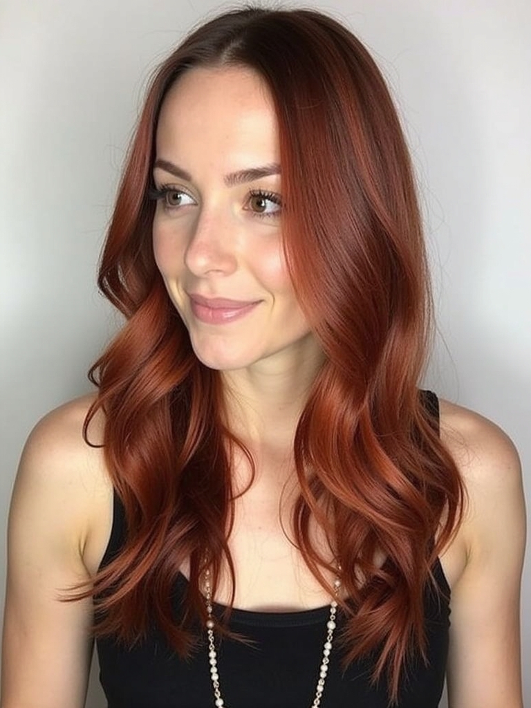 40 Edgy Hair Color Ideas Copper: Soft Peach Copper
