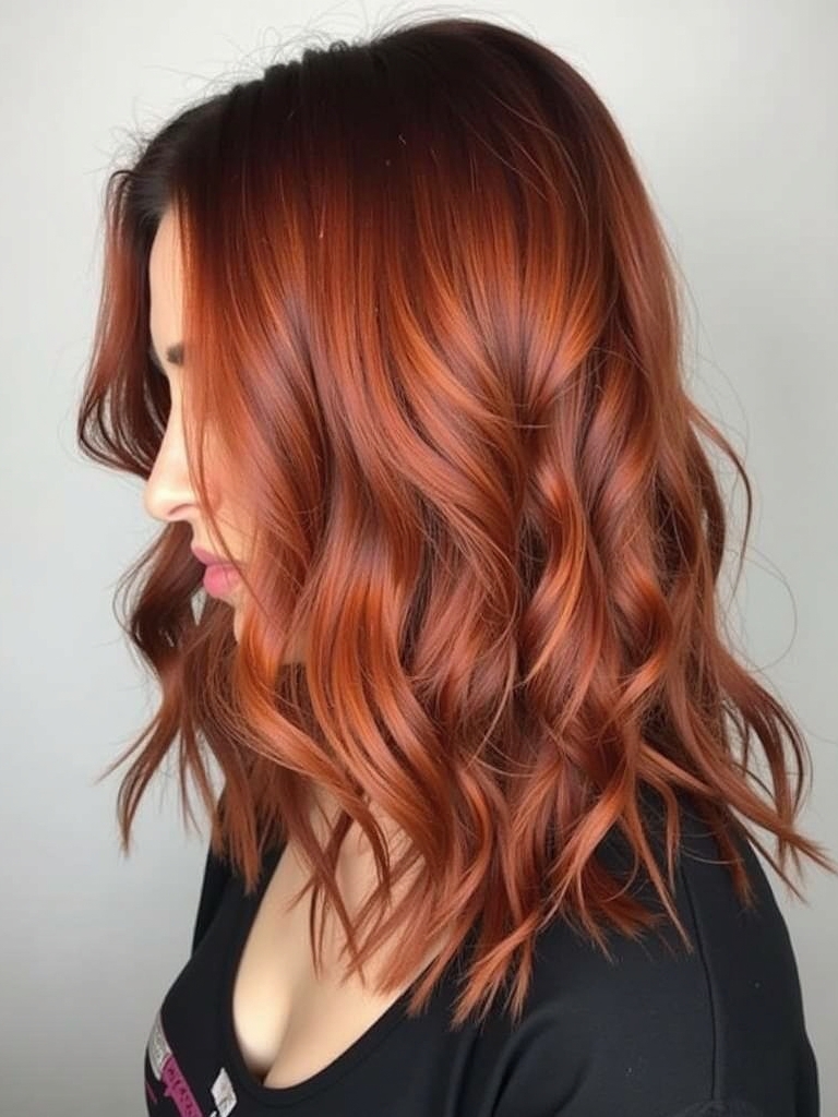 40 Edgy Hair Color Ideas Copper: Sandy Copper Tone