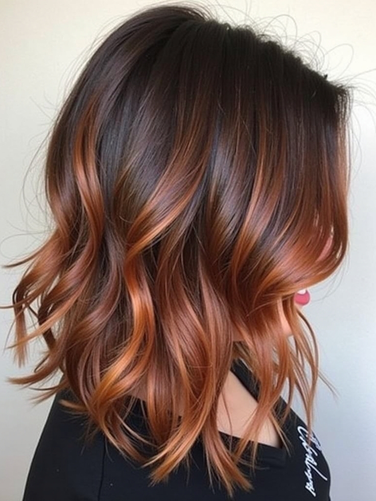 40 Edgy Hair Color Ideas Copper: Ginger Copper Hue