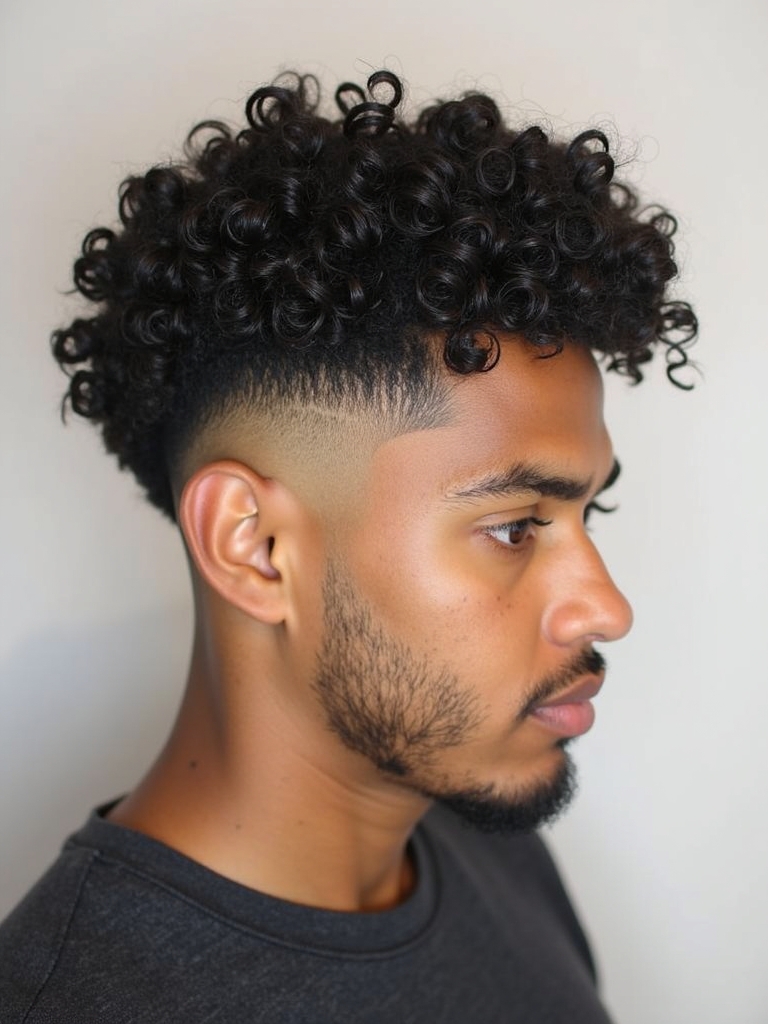 Hairstyles for Men Curly Hair: The Long Curly Shag