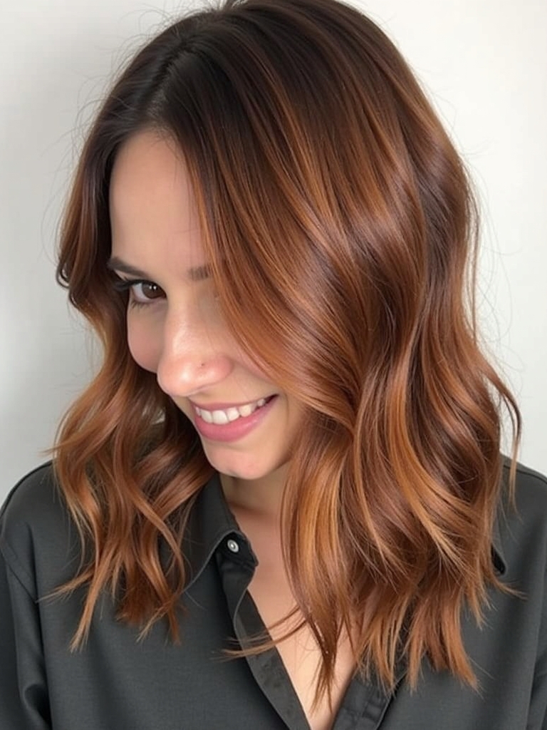 Fishtail Copper Braid: 39 Copper Hair Color Ideas