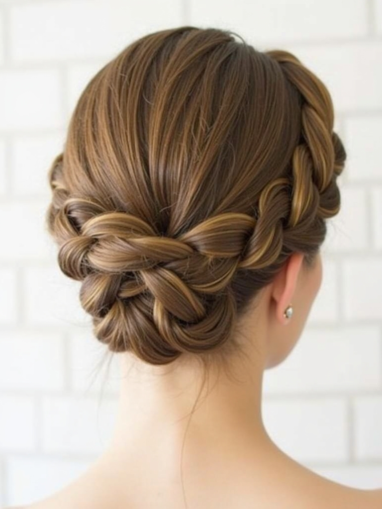 Ladder Braid Updo