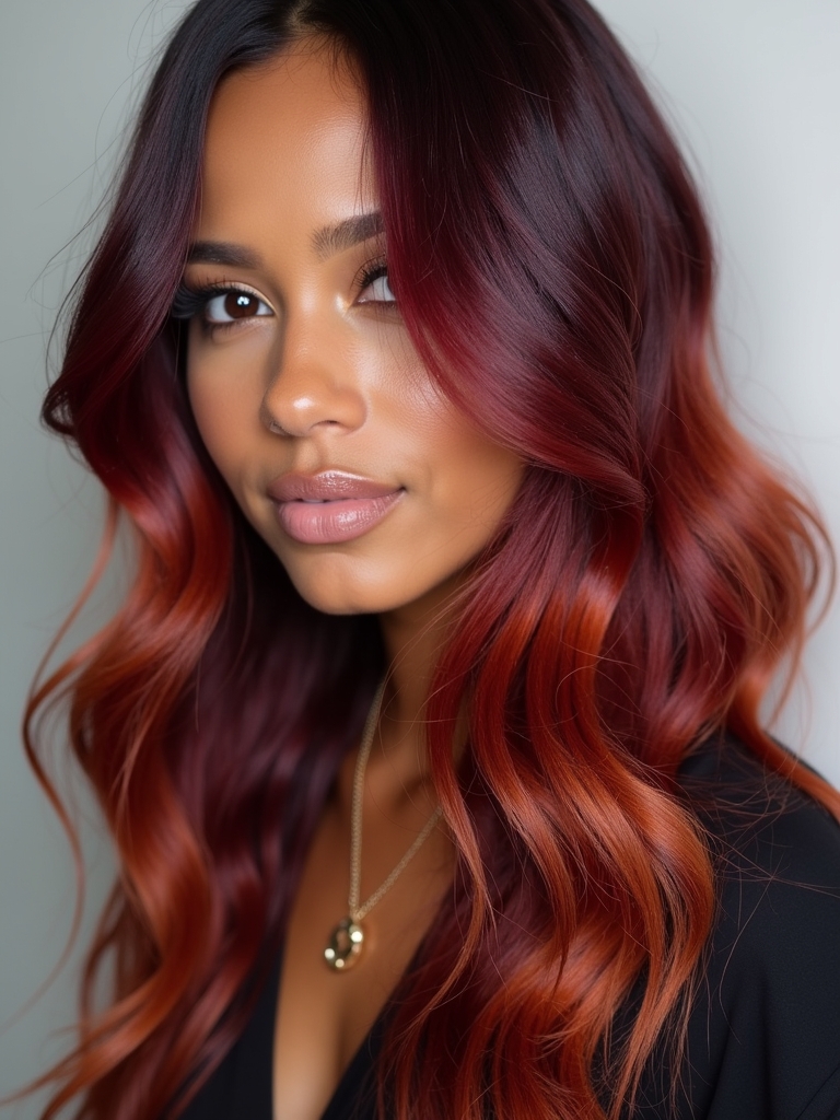 40 Edgy Hair Color Ideas Copper: Full Head of Bright Copper