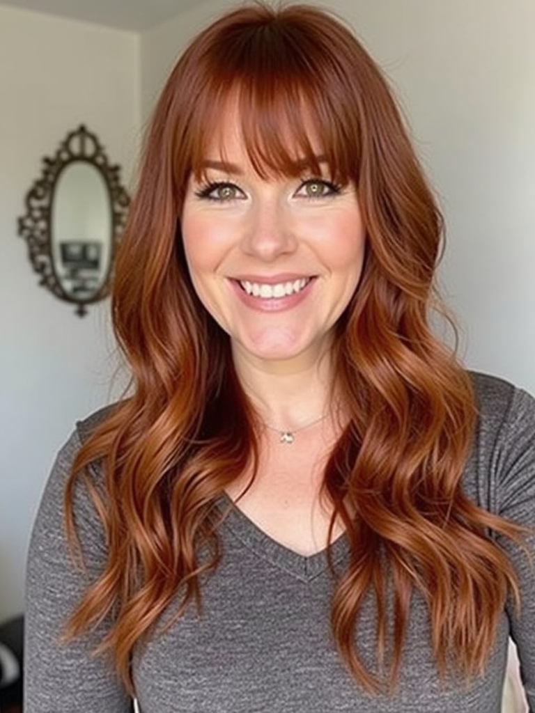 Icy Copper: 51 Captivating Copper Hair Color Ideas