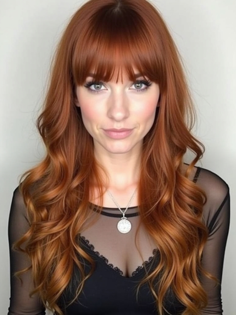 Copper with Dark Roots: 51 Captivating Copper Hair Color Ideas