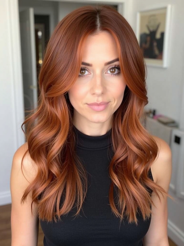 Light Peach Copper: 51 Captivating Copper Hair Color Ideas