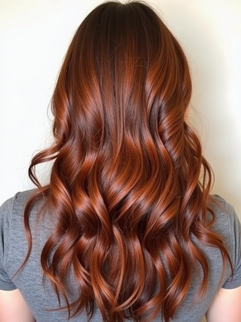 Deep Auburn Copper: 51 Captivating Copper Hair Color Ideas