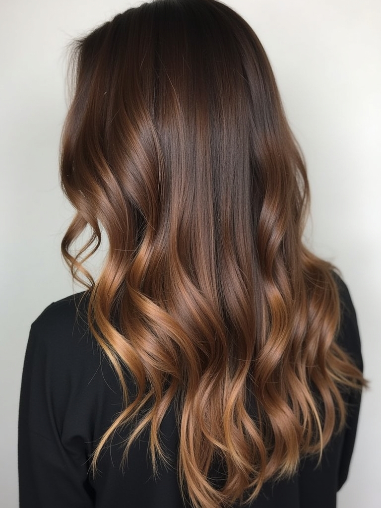 Fall Brown Hair With Mushroom Brown Accents
