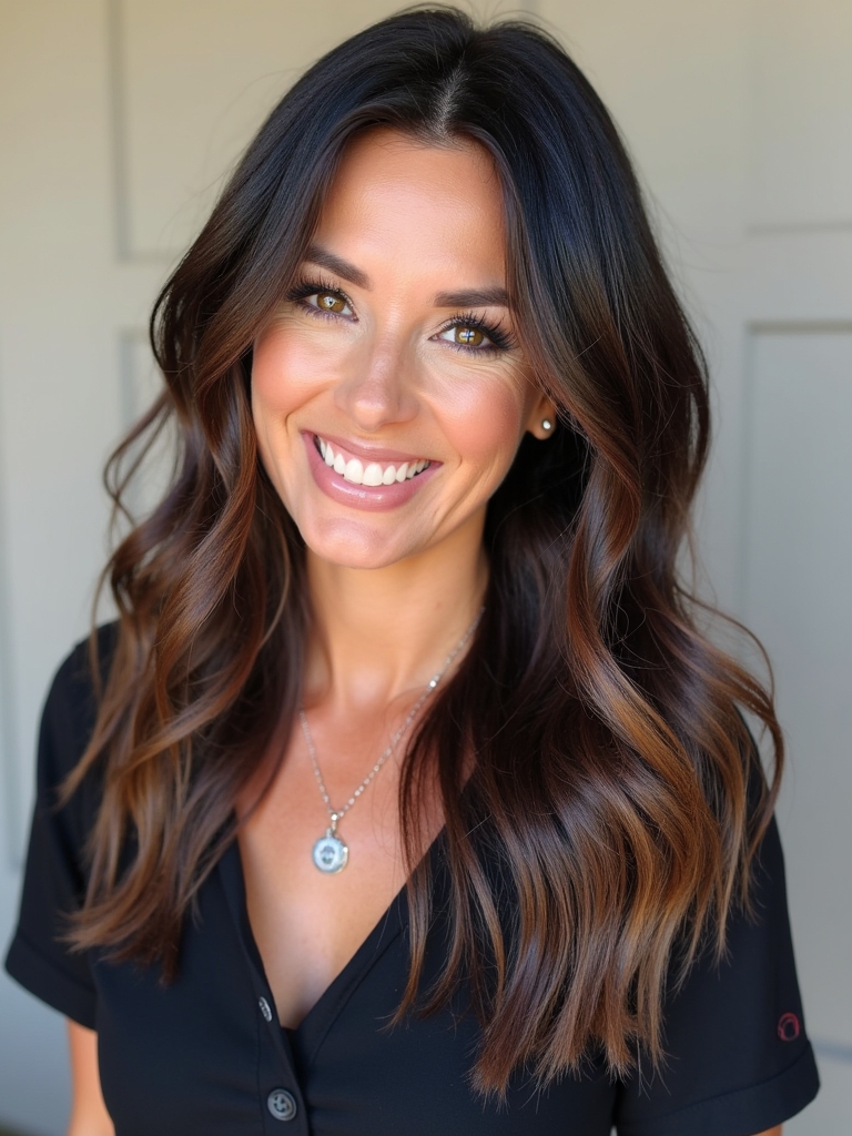 Fall Brown Hair With Dark Chocolate Tones