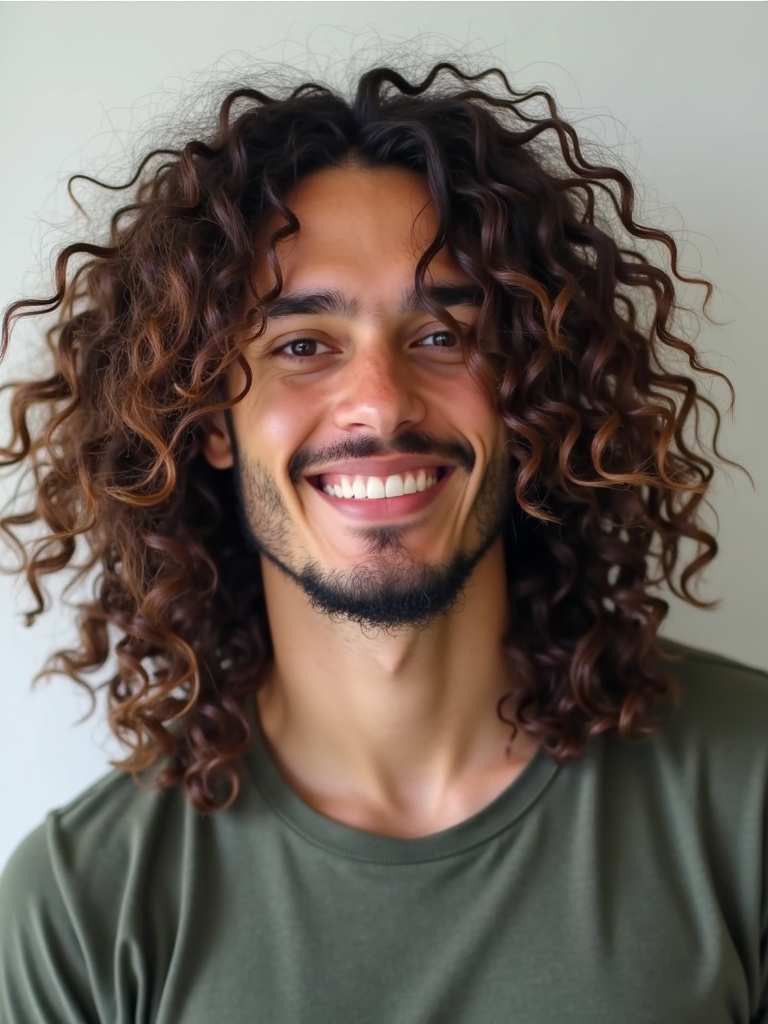 Hairstyles for Men Curly Hair: The Low Fade with Curls
