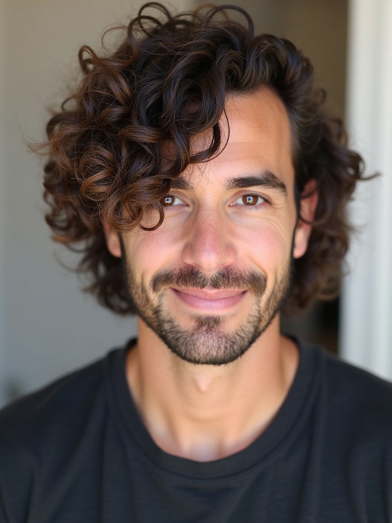 Undercut With Twists: Trendy Mens Hairstyles Curly Hair