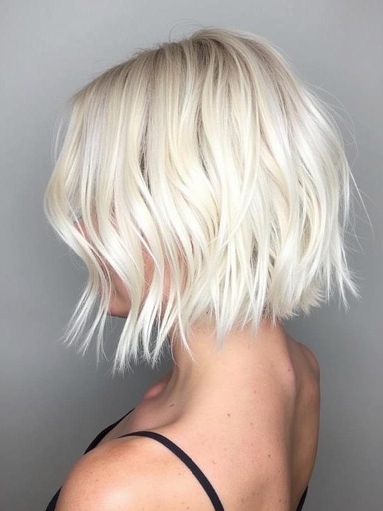 Platinum Blonde Hair Color Ideas with Dutch Braid