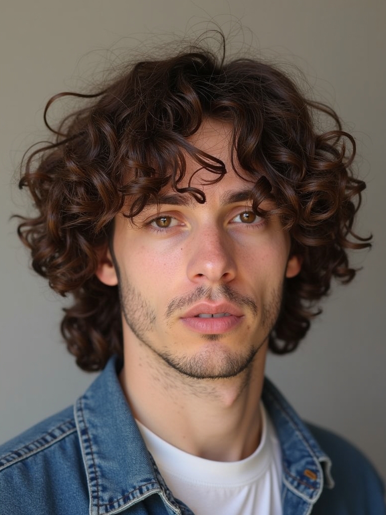 Hairstyles for Men Curly Hair: Short and Textured