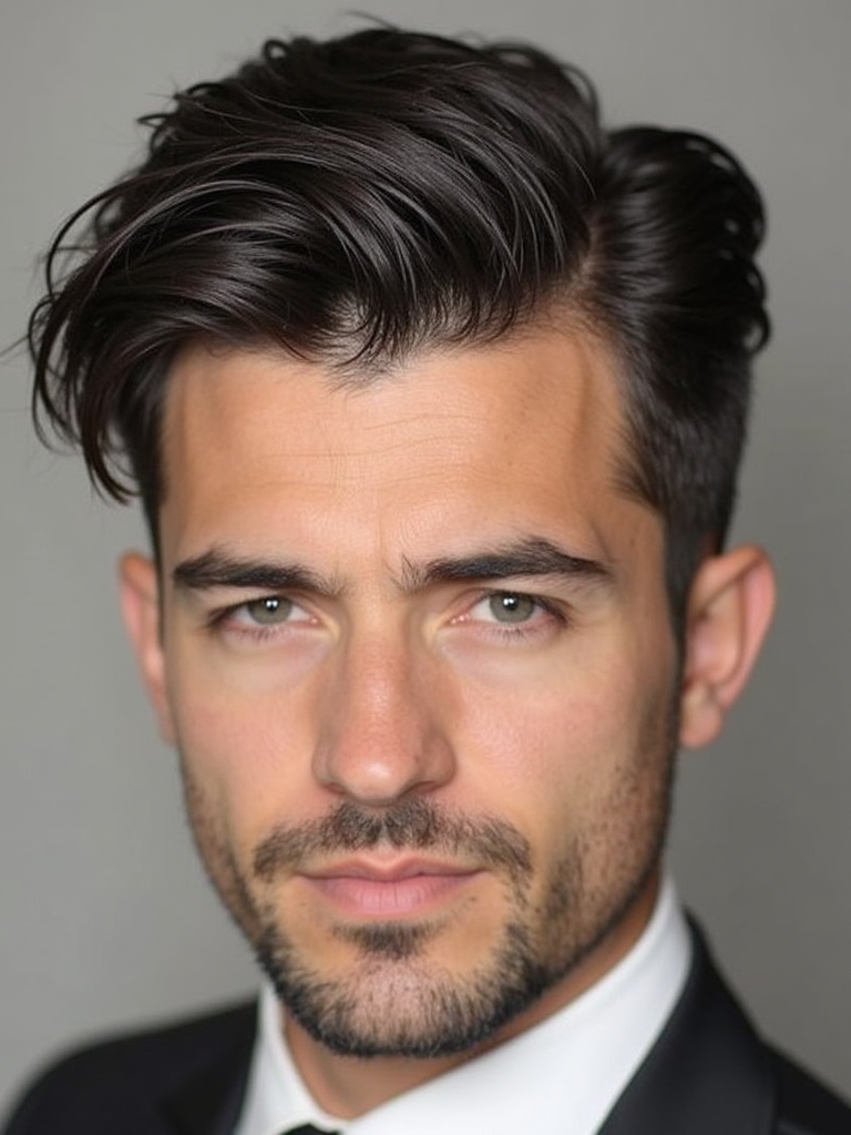 Faux Hawk Curls: Playful Mens Hairstyles Curly Hair