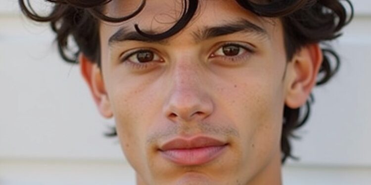 Shoulder Length Curls: Laid-back Mens Hairstyles Curly Hair