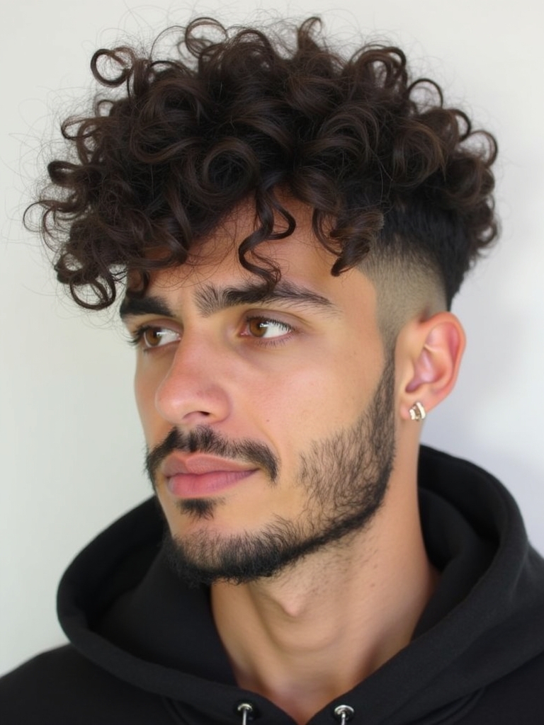 Classic Curly: Timeless Mens Hairstyles Curly Hair