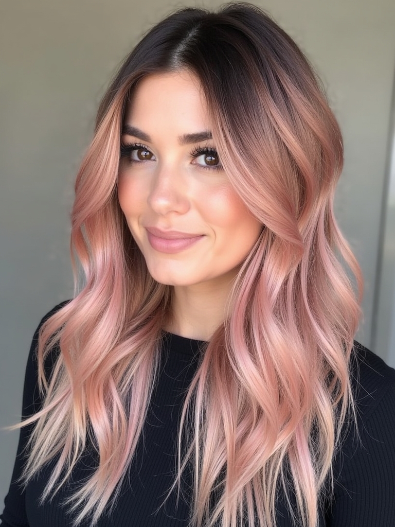 Winter Hair Color Ideas: Chocolate toffee