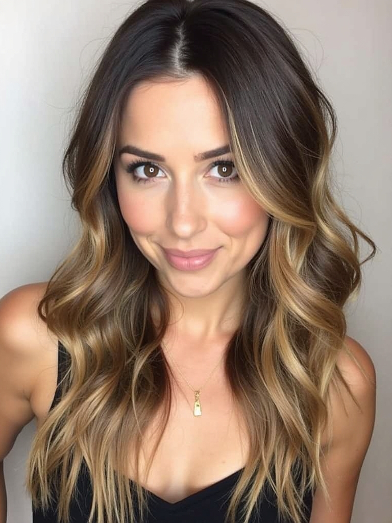 Winter Hair Color Ideas: Coffee Bean Balayage