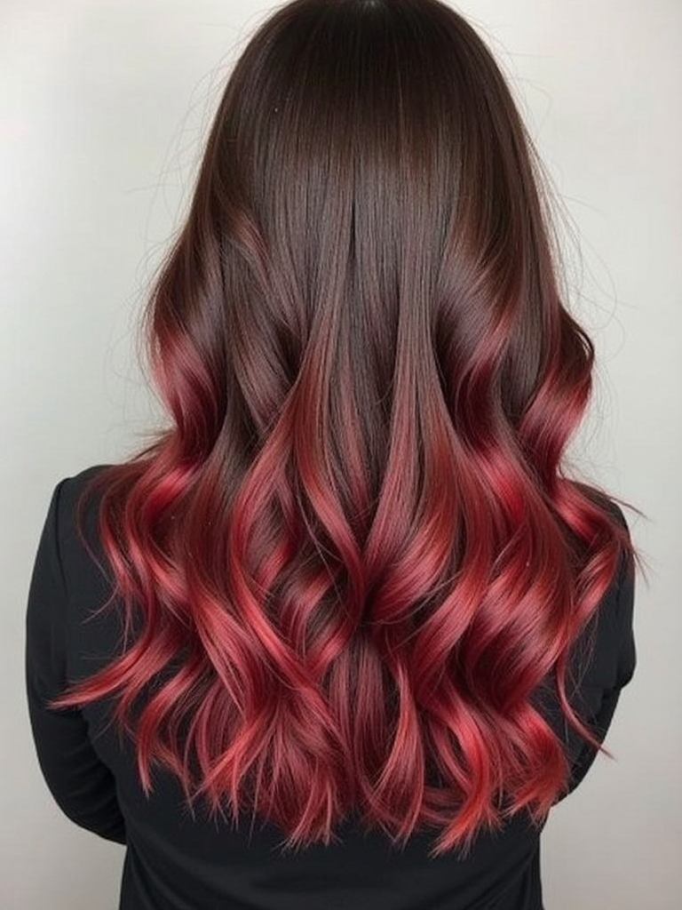 Winter Hair Color Ideas: Mulled Wine