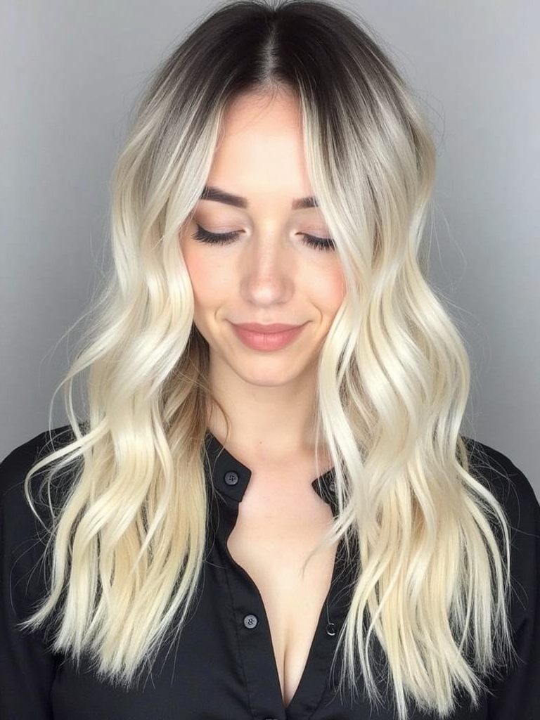 Winter Hair Color Ideas: Smoky Quartz