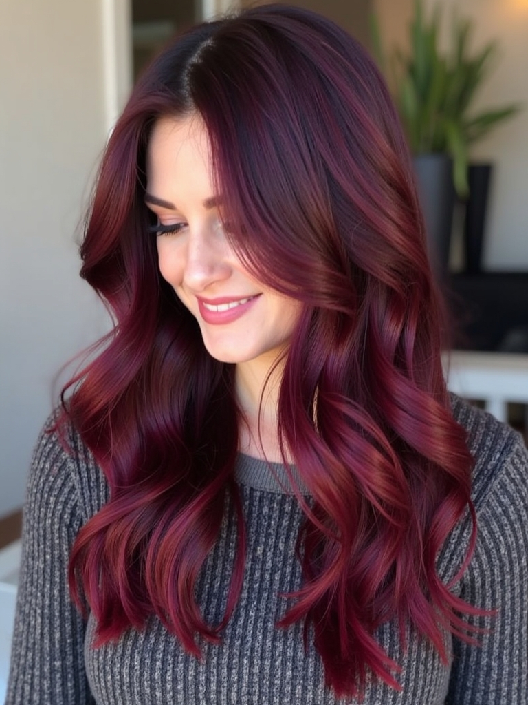 Winter Hair Color Ideas: Silver Brunette