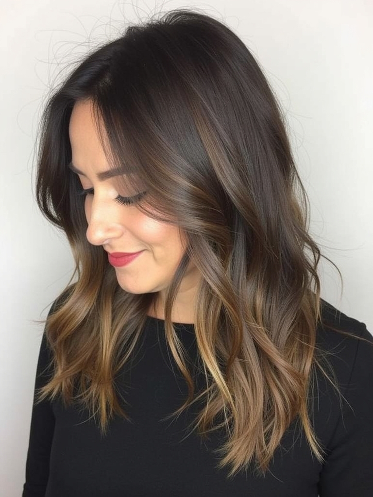 Winter Hair Color Ideas: Honeycomb Highlights