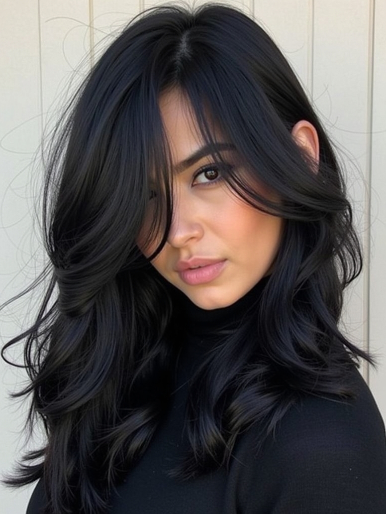 Winter Hair Color Ideas: Dark Ash Brown
